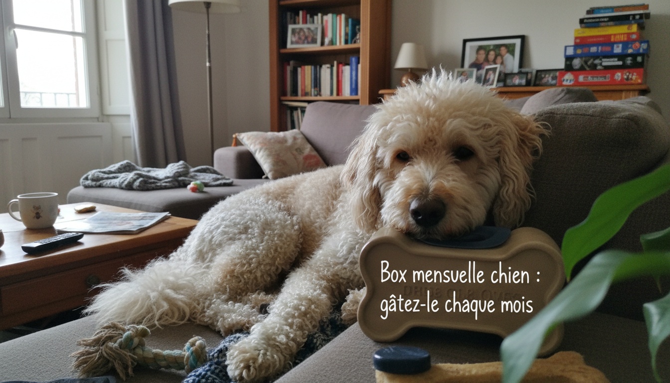 Box mensuelle chien : gâtez-le chaque mois