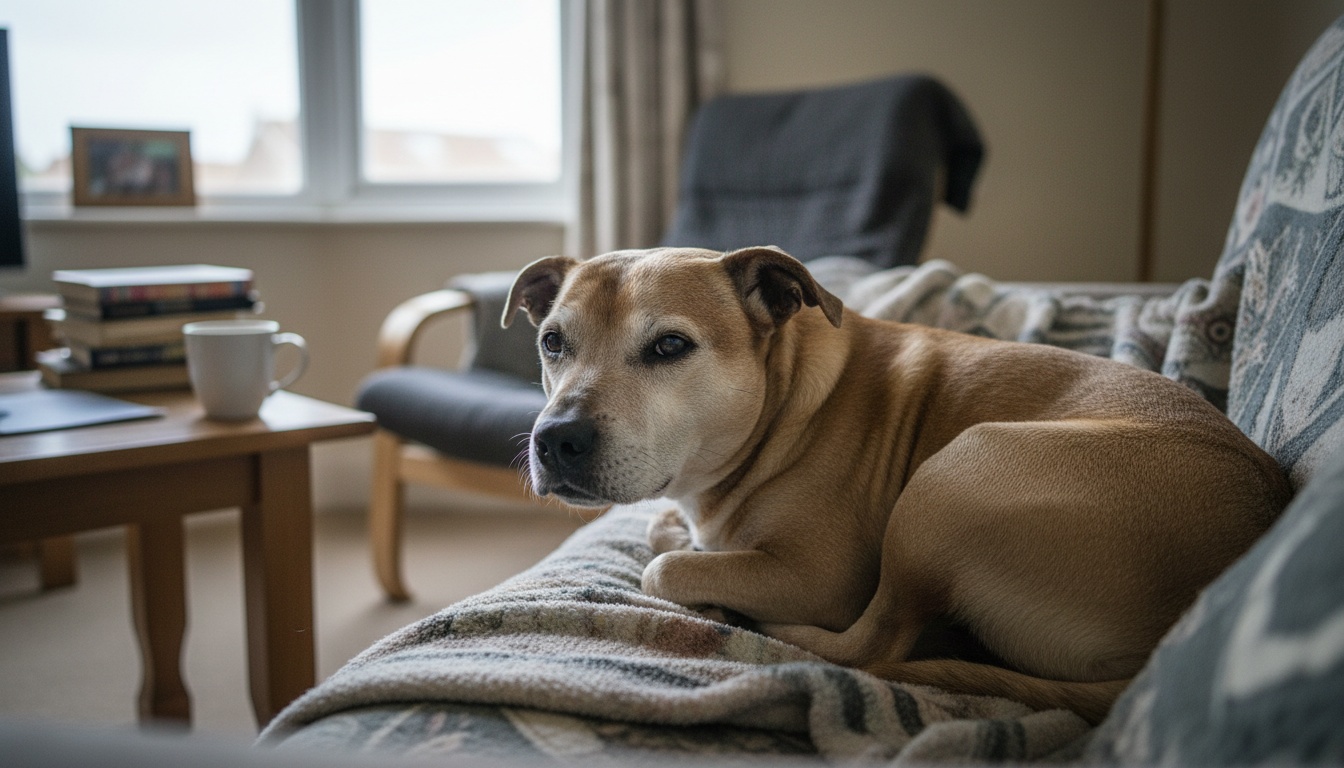 Chien en fin de vie : reconnaître les derniers signes