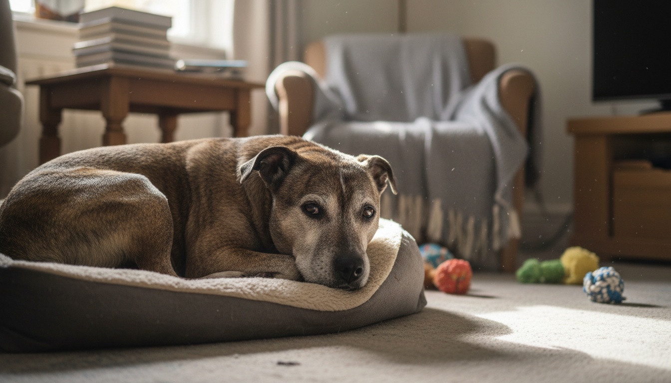 Chien en fin de vie : reconnaître les derniers signes