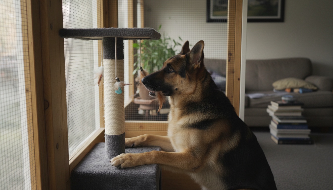 Catio pour chat : créez un paradis sécurisé en 7 étapes