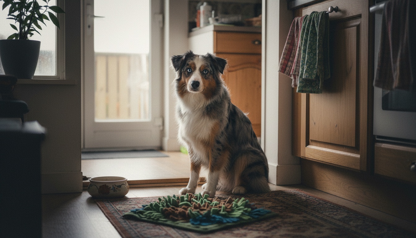 Tapis de fouille chien : l'astuce géniale pour le calmer enfin