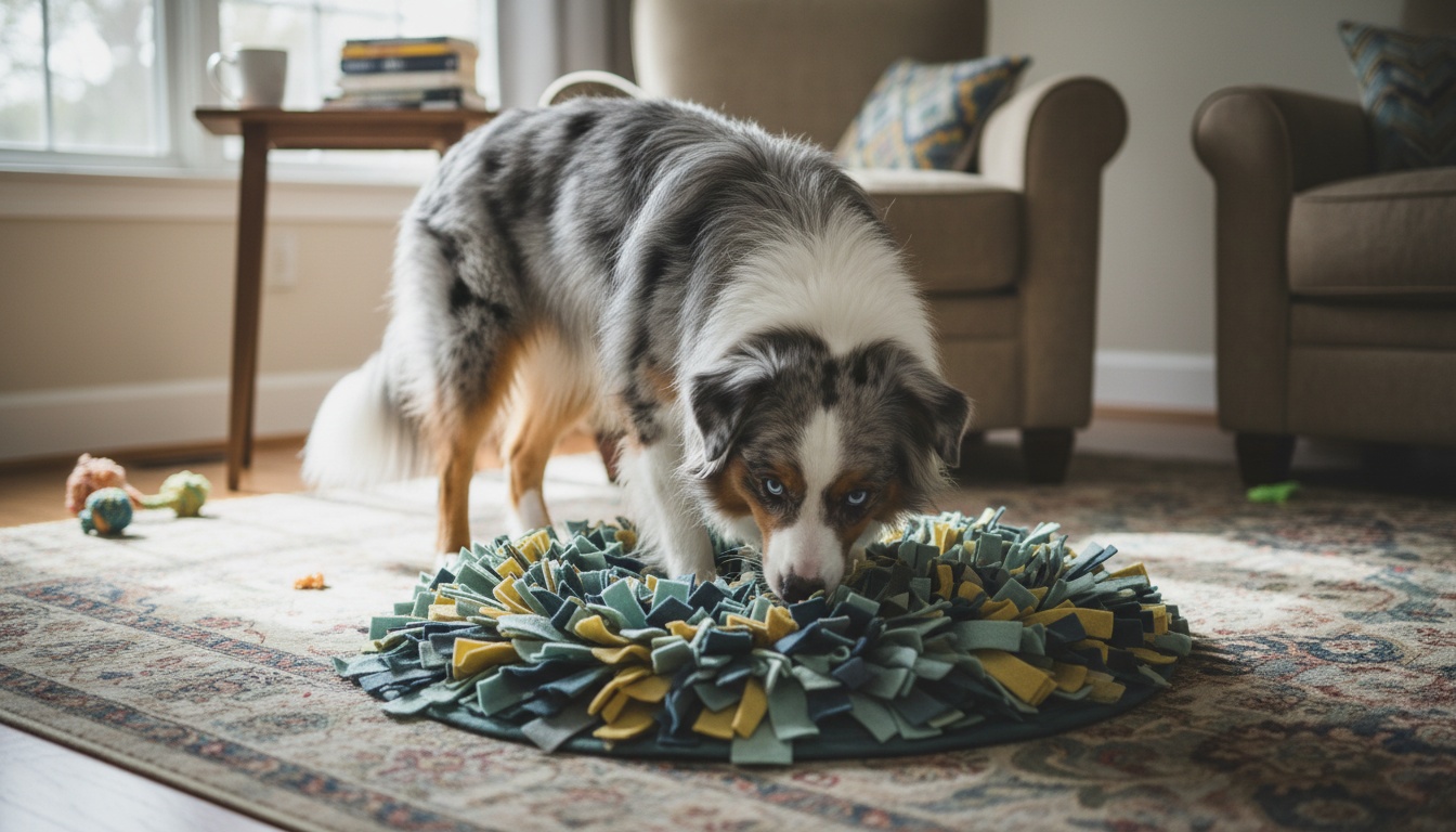 Tapis de fouille chien : l'astuce géniale pour le calmer enfin