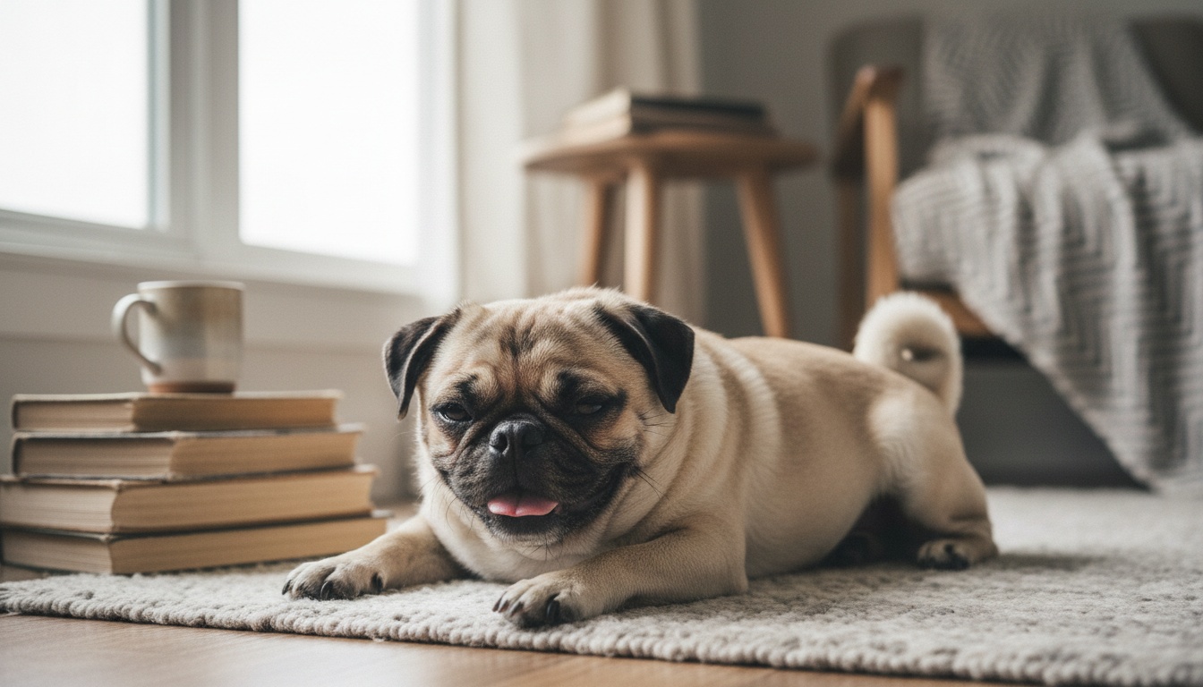 Chien haletant au repos : faut-il s’inquiéter ?