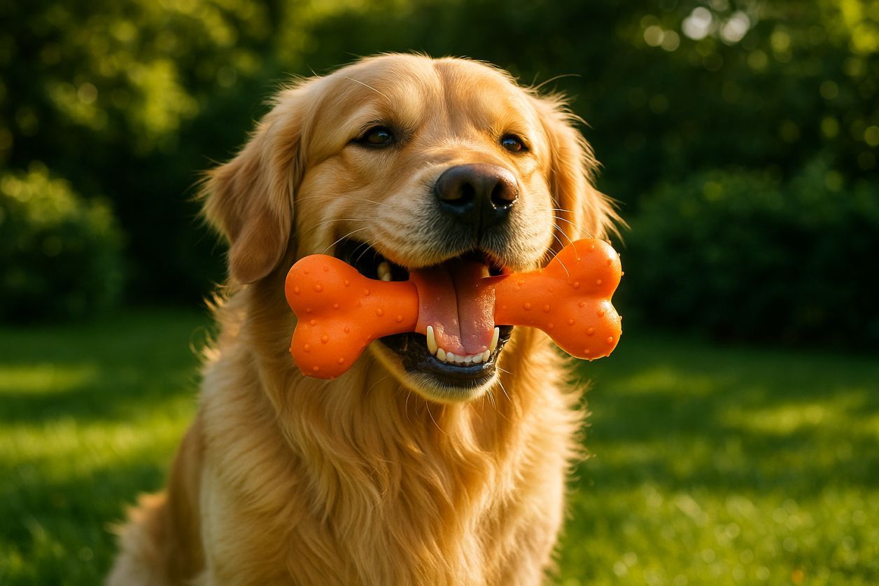 Jouets à couinement : idées cadeaux chien