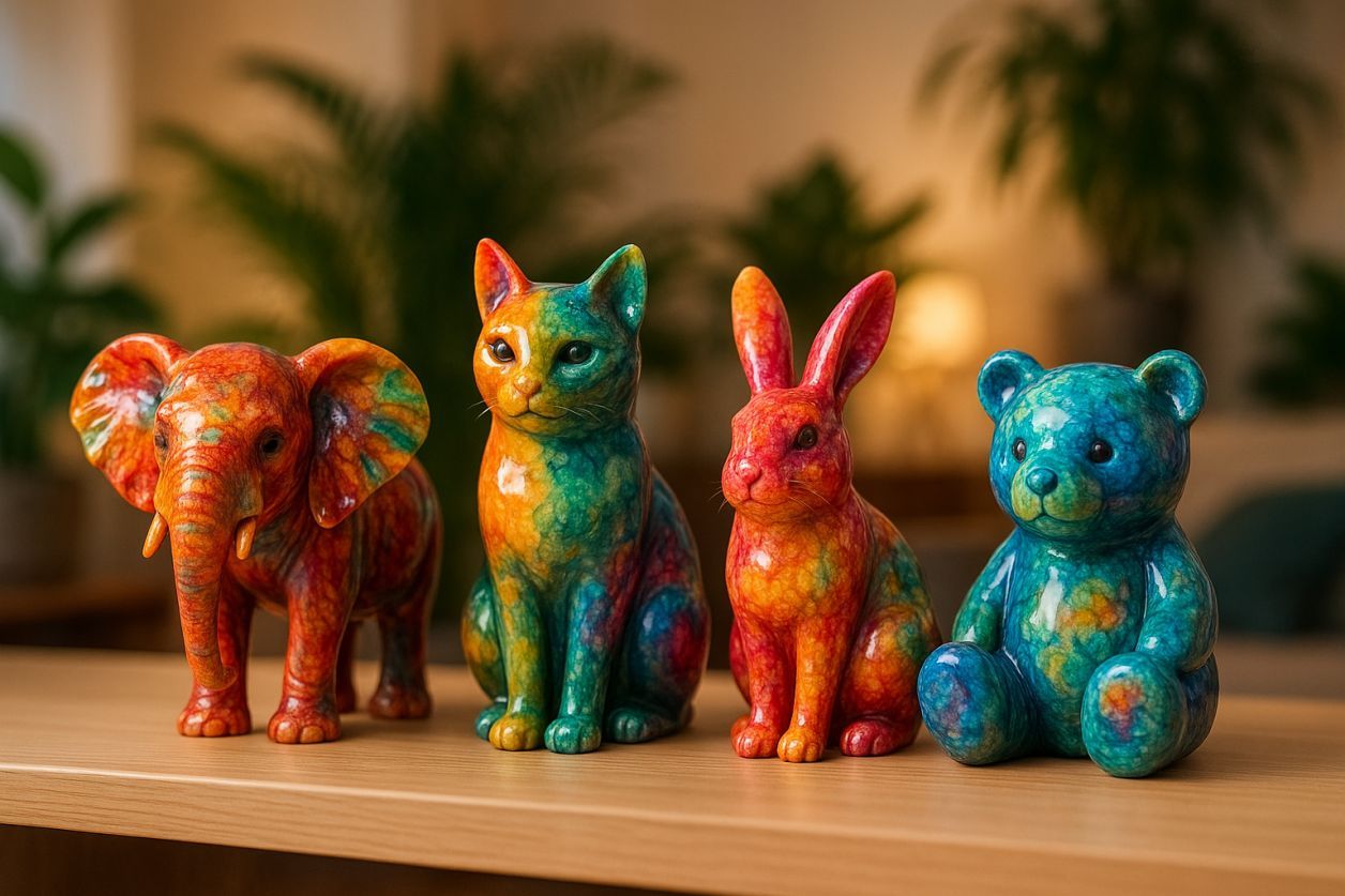 Animaux en résine : la déco qui surprend