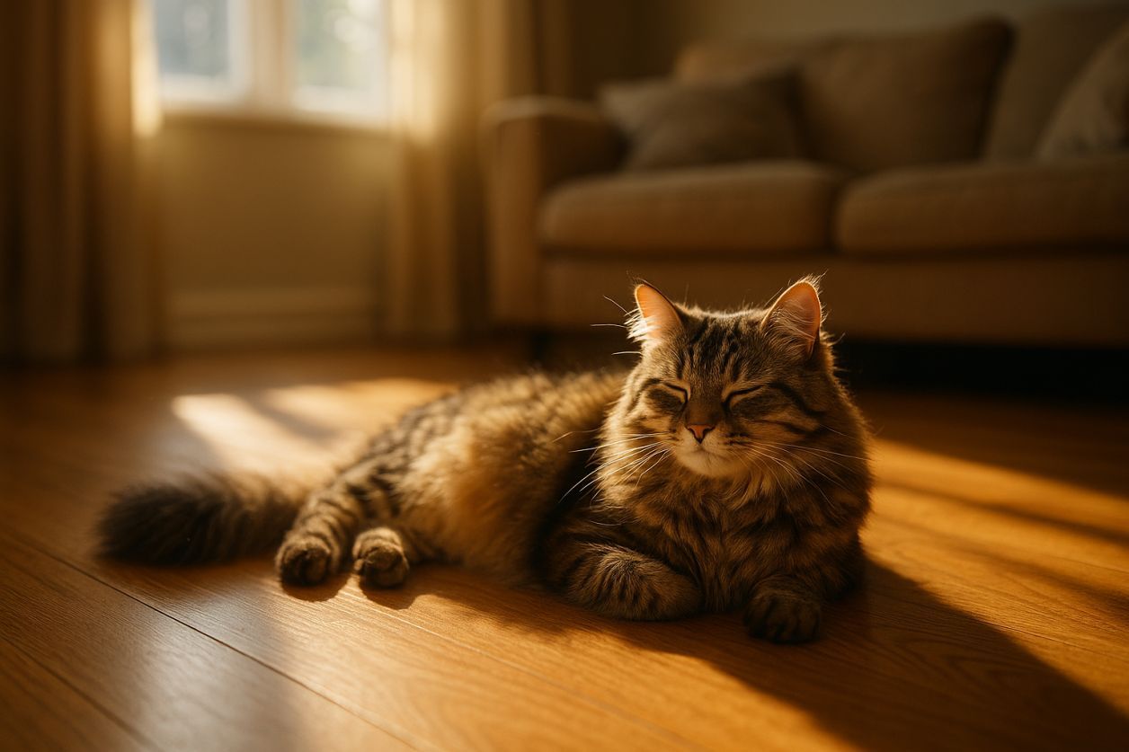 Pourquoi les chats adorent le soleil