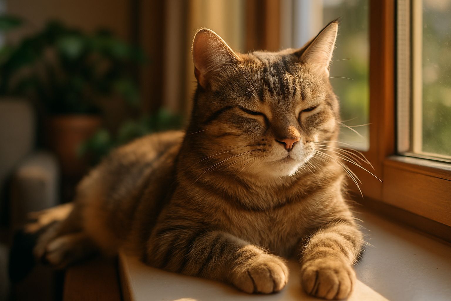 Pourquoi les chats adorent le soleil