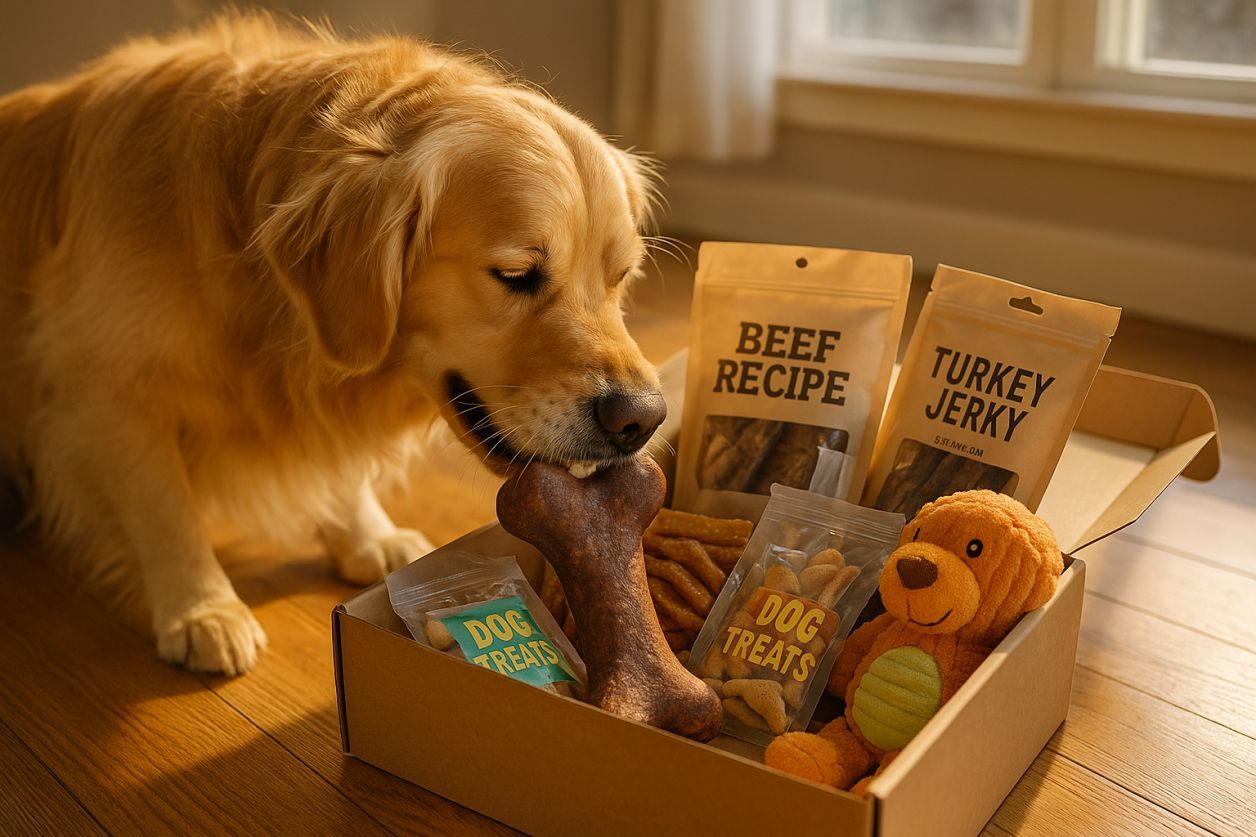 Box mensuelle chien : gâtez-le chaque mois