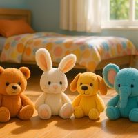 Idées cadeaux animaux pour enfants heureux