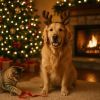 Idées cadeaux de Noël pour animaux heureux