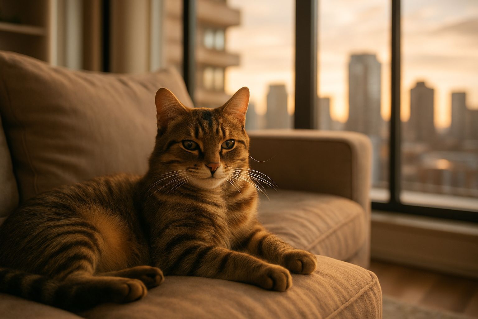 Chat en appartement : guide de bonheur