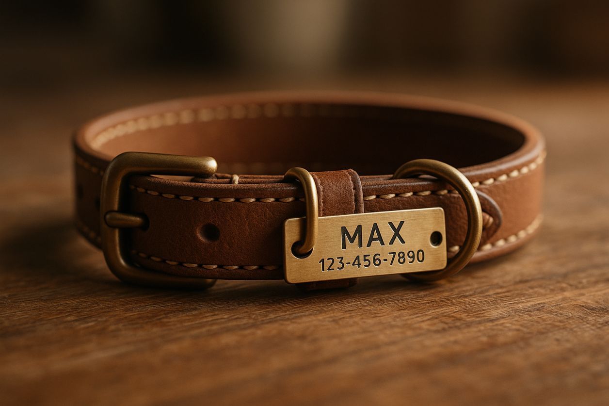 Collier chien personnalisé unique et stylé