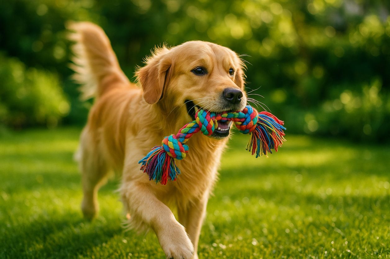 10 idées de jouets cadeaux pour chien heureux