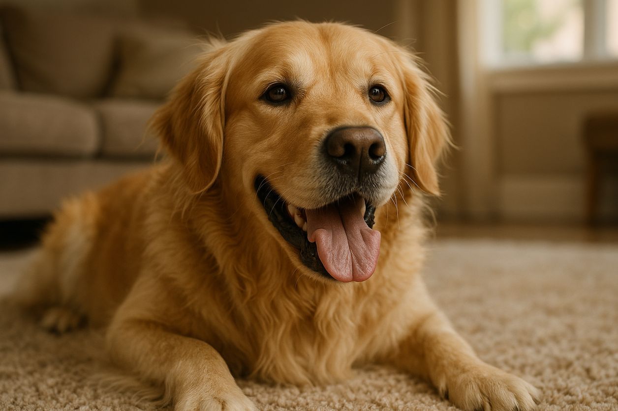 Chien haletant au repos : faut-il s’inquiéter ?
