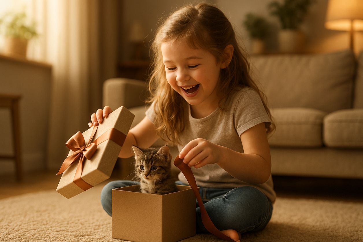 Le chat surprise qui change sa vie