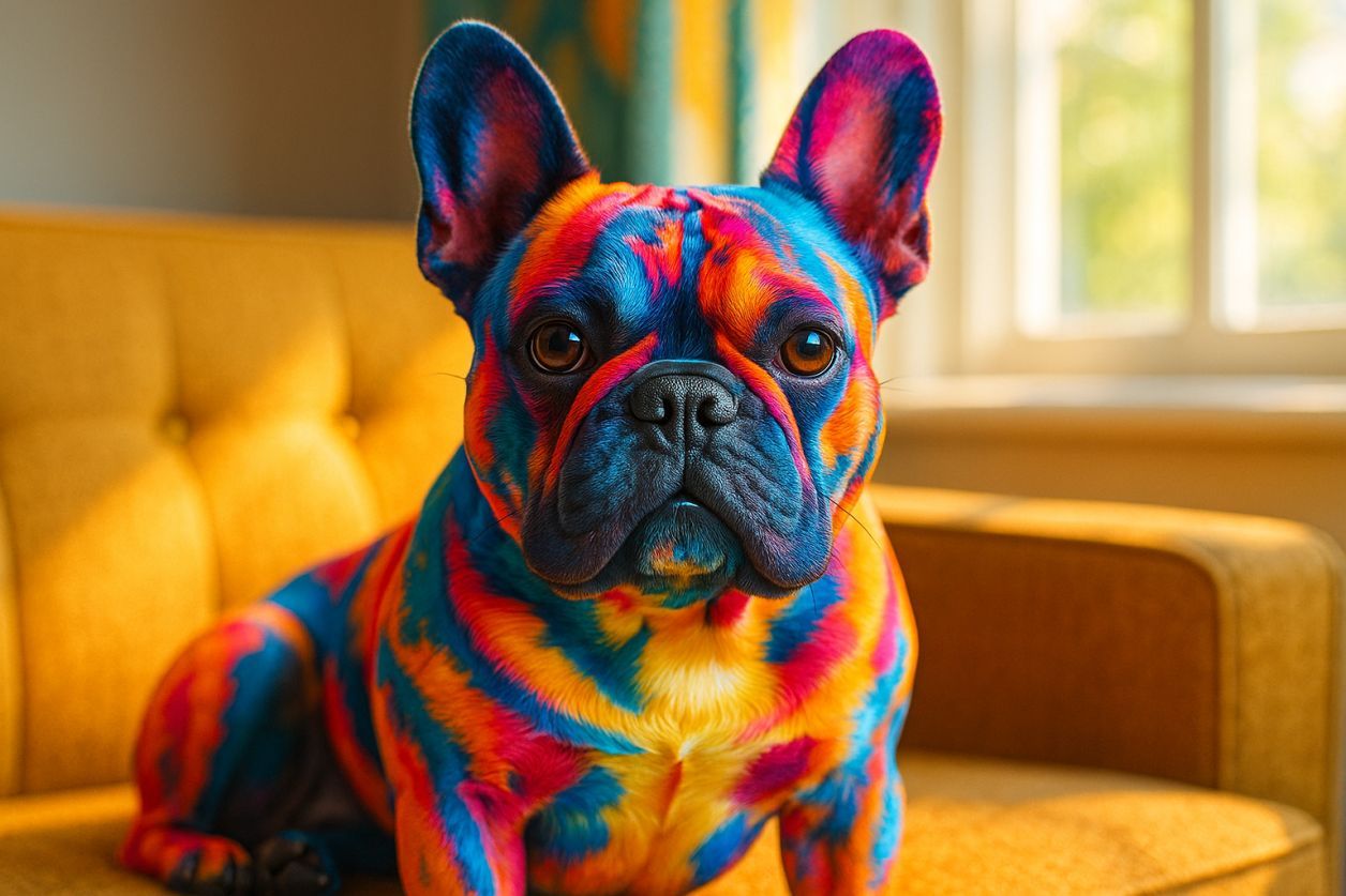 Poster pop art chien : déco fun et stylée