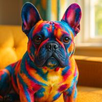 Poster pop art chien : déco fun et stylée