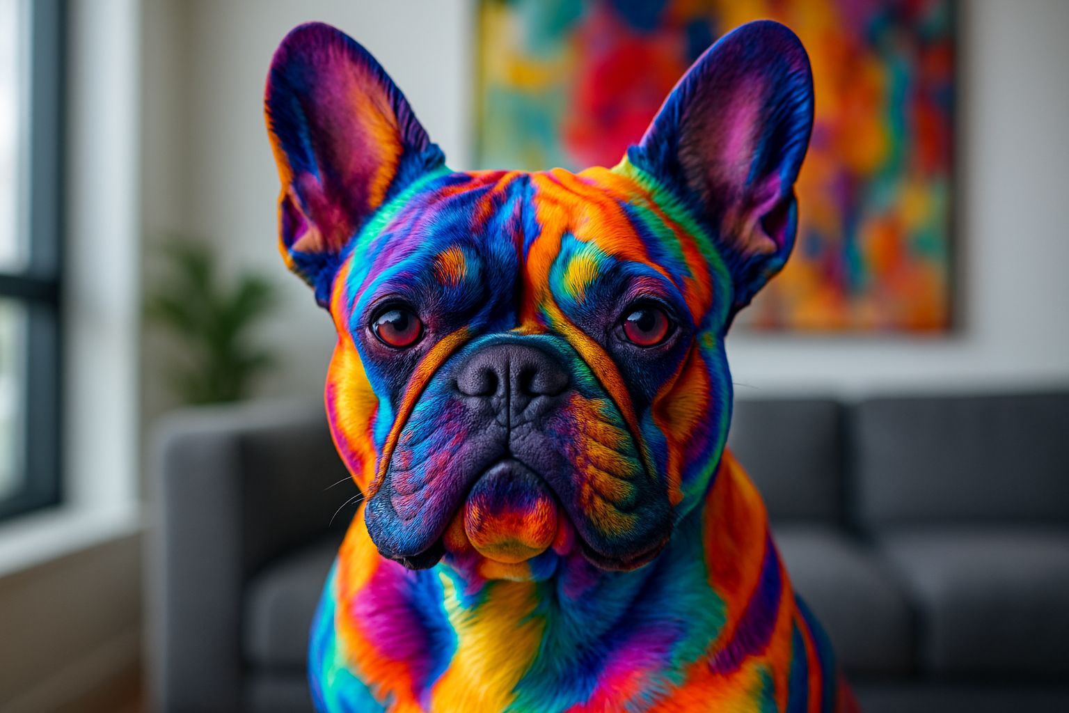 Poster pop art chien : déco fun et stylée