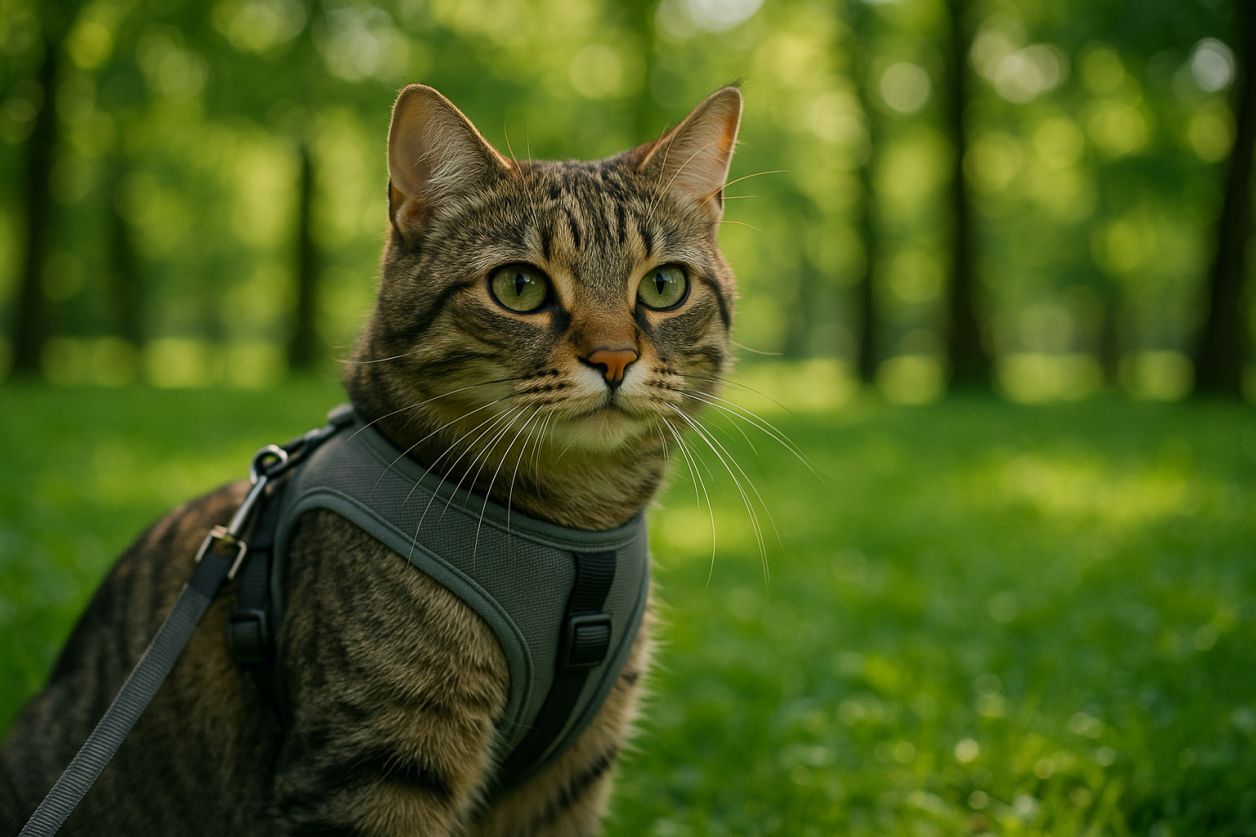 Promener son chat : bonne ou mauvaise idée ?