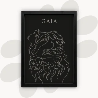 photo Line Art foncé