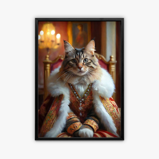 painting Tsar félin, l'empire des moustaches