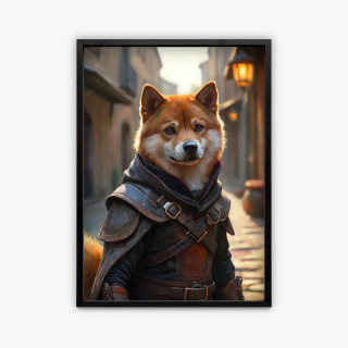 painting L'assassin des croquettes