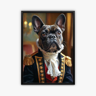 painting Le marquis des croquettes