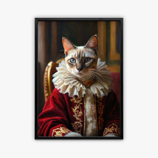 painting Le duc miaulant.