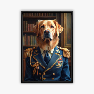 painting Le Général Ouaf !