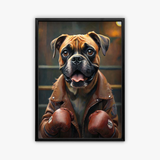 painting La patte de Rocky