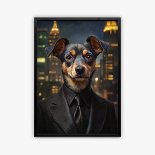 painting Boss du Wall Street