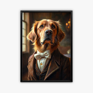 painting Le toutou gatsby