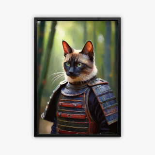 painting Le ronin des quatre pattes