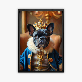 painting Le roi des croquettes