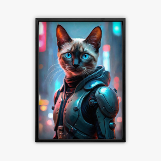 painting Cybermiaou 2077