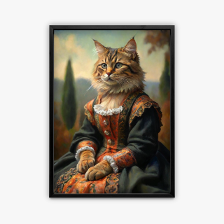 painting La chatte à la perle