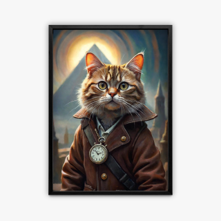painting Retour vers le minou