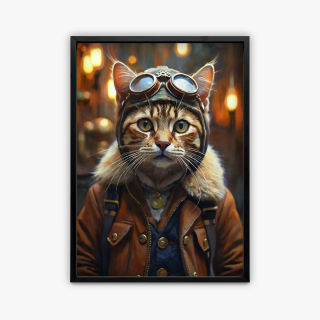 painting L’aventurier des rouages perdus