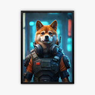 painting Chien tactique : mission patte stratégique