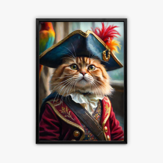 painting Pirate des miaouws : l'étrange équipage
