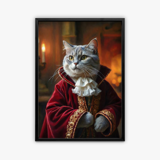 painting Le chat de Monte-Cristo