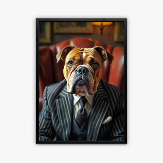 painting Le toutou de la mafia