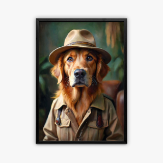 painting Les aventuriers de la patte perdue