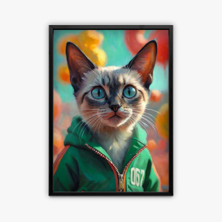 painting Chat d'élite