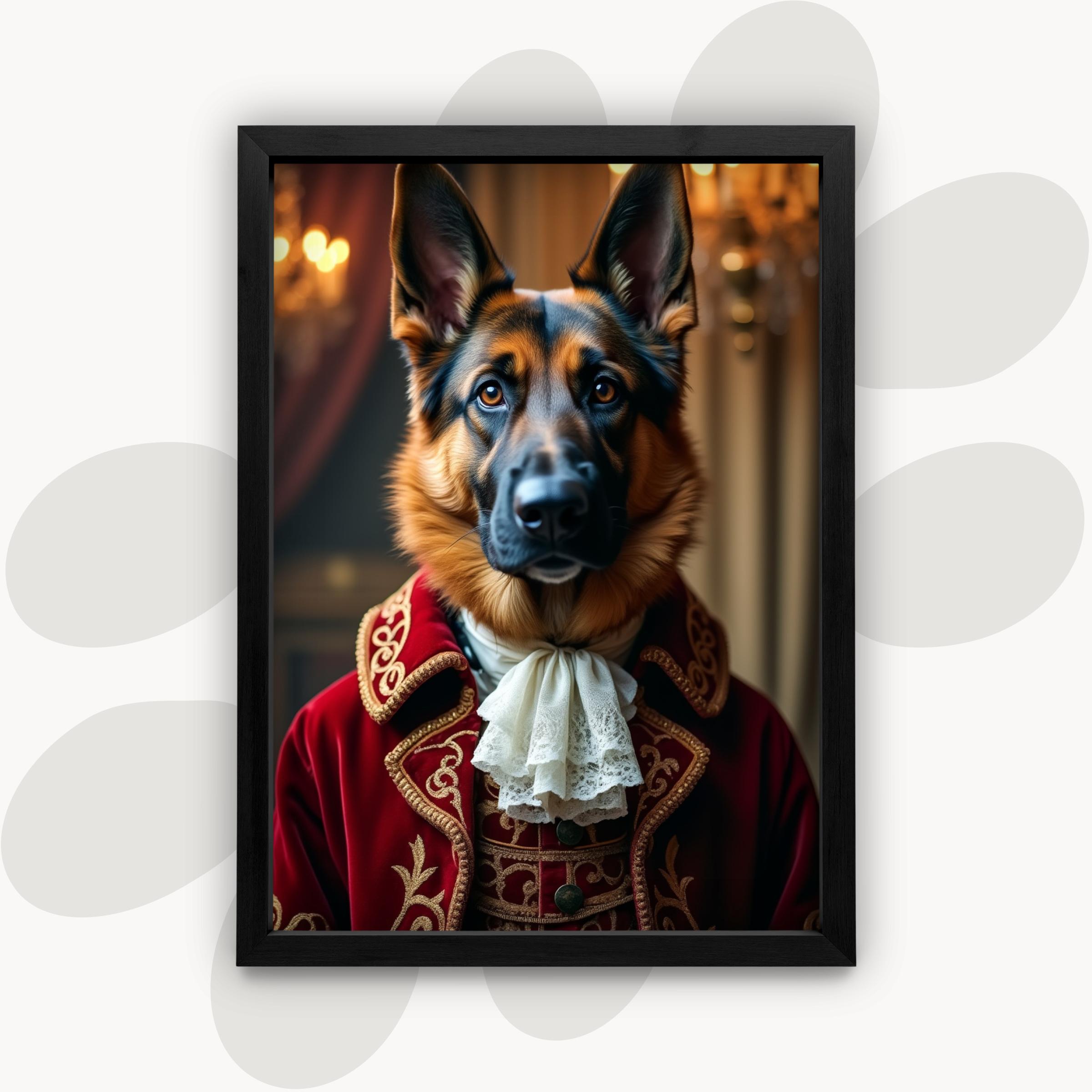 Le chien de Versailles